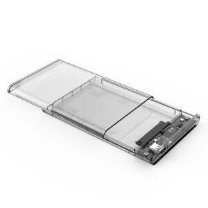 Orico 2139C3 2,5" HDD/SSD USB-C 5Gb/s diskų kaupiklis - skaidrus