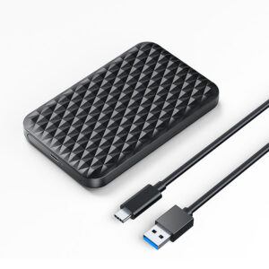 Orico 2520C3-V1 2,5" HDD/SSD USB-C 5Gb/s Disko Kasetė - Juoda