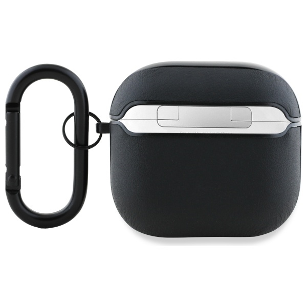 AMG odinis dėklas AirPods 4 – juodas su logotipu