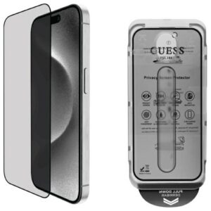 Guess privatumo grūdintas stiklas iPhone 16 (6,1")