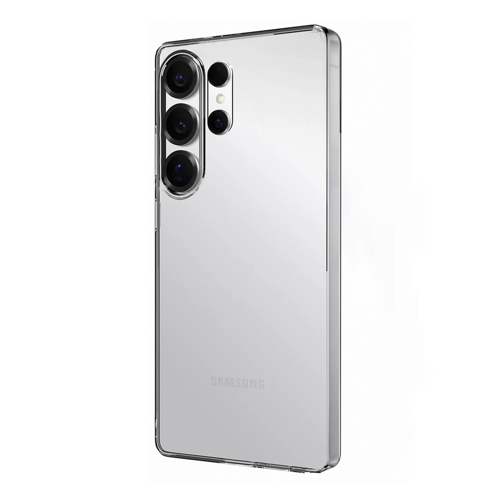 Skaidrus TPU dėklas Samsung Galaxy S25 Ultra – Puro 03 Nude