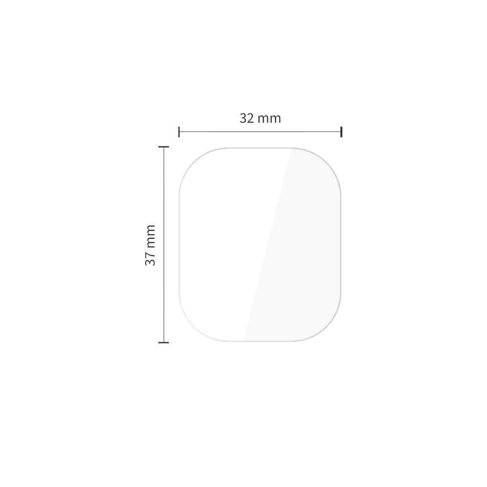 Apsauginė plėvelė Tech-Protect Supreme Set+ Apple Watch 10 / 11 (42 mm), 2 vnt., skaidri