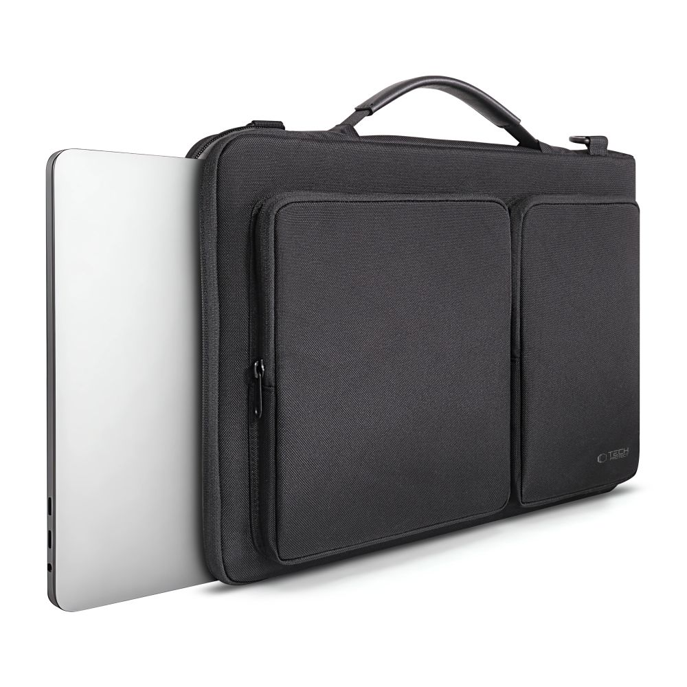 Krepšys nešiojamajam kompiuteriui Tech-Protect Defender Bag 13-14, juodas
