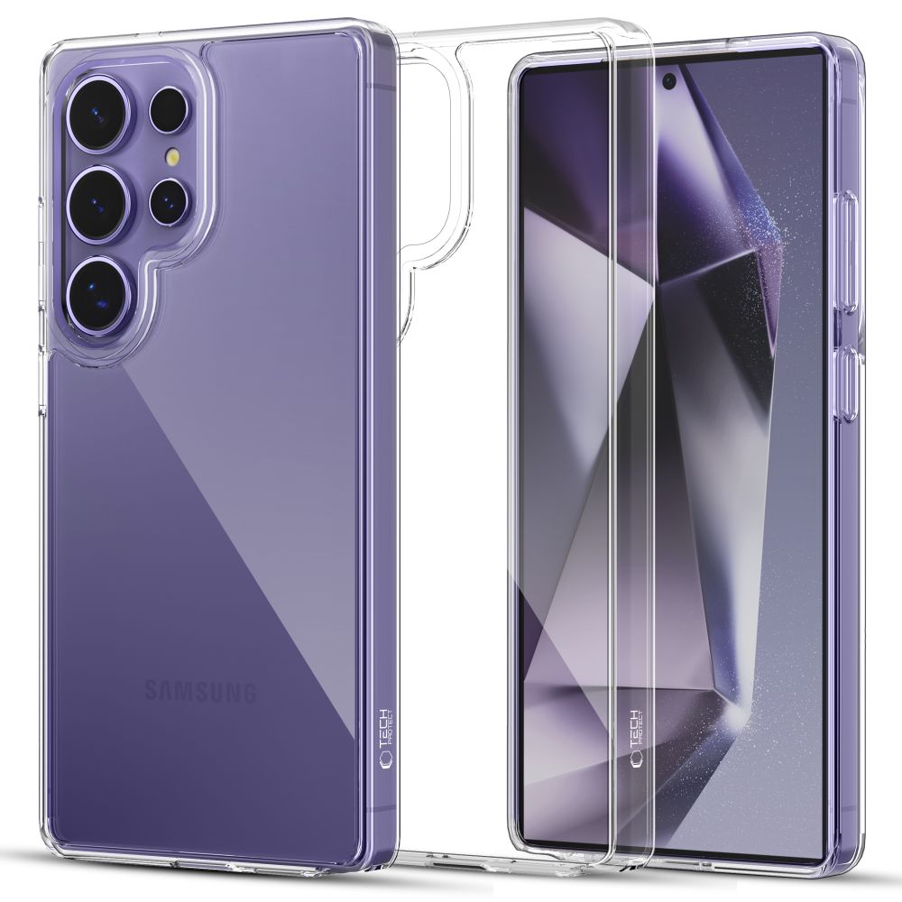 Dėklas Tech-Protect Flexair Hybrid Galaxy S25 Ultra, skaidrus