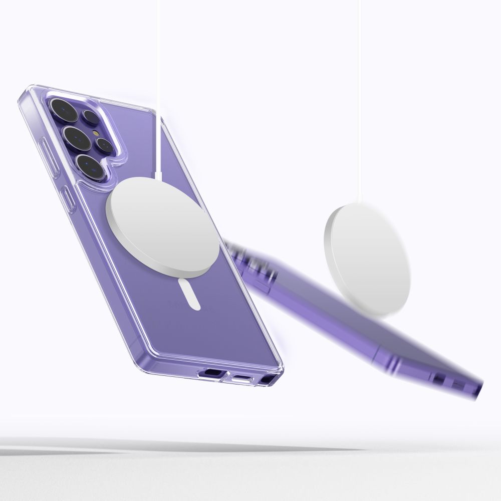 Dėklas Tech-Protect FlexAir Hybrid MagSafe Galaxy S25 Ultra, skaidrus