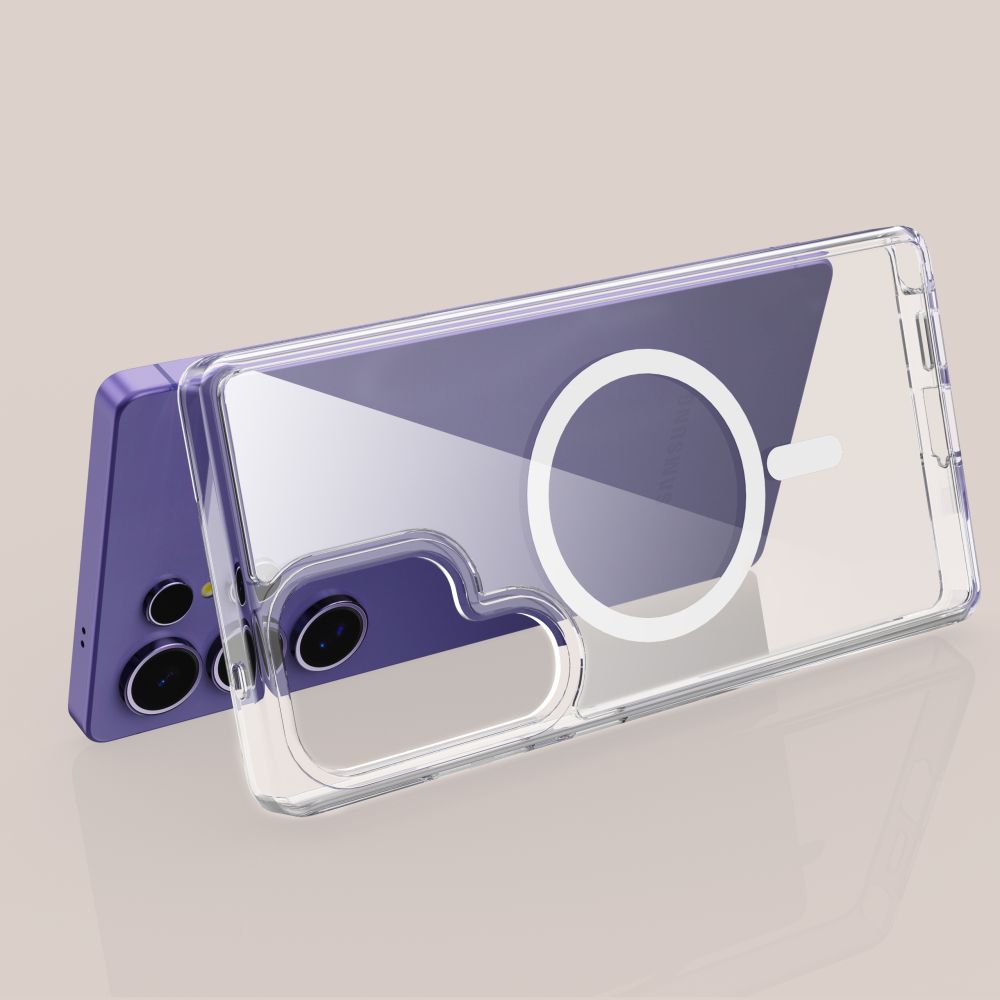 Dėklas Tech-Protect FlexAir Hybrid MagSafe Galaxy S25 Ultra, skaidrus