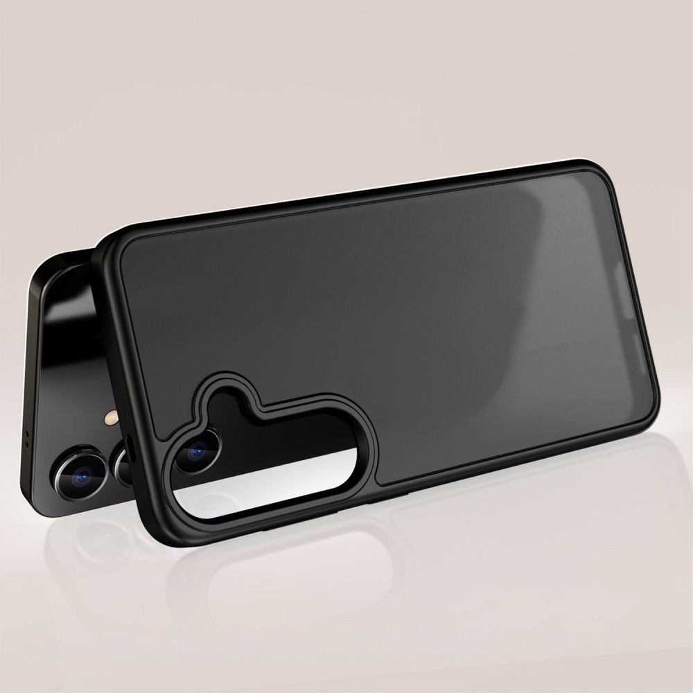 Dėklas Tech-Protect Magmat Galaxy S25, matinis juodas
