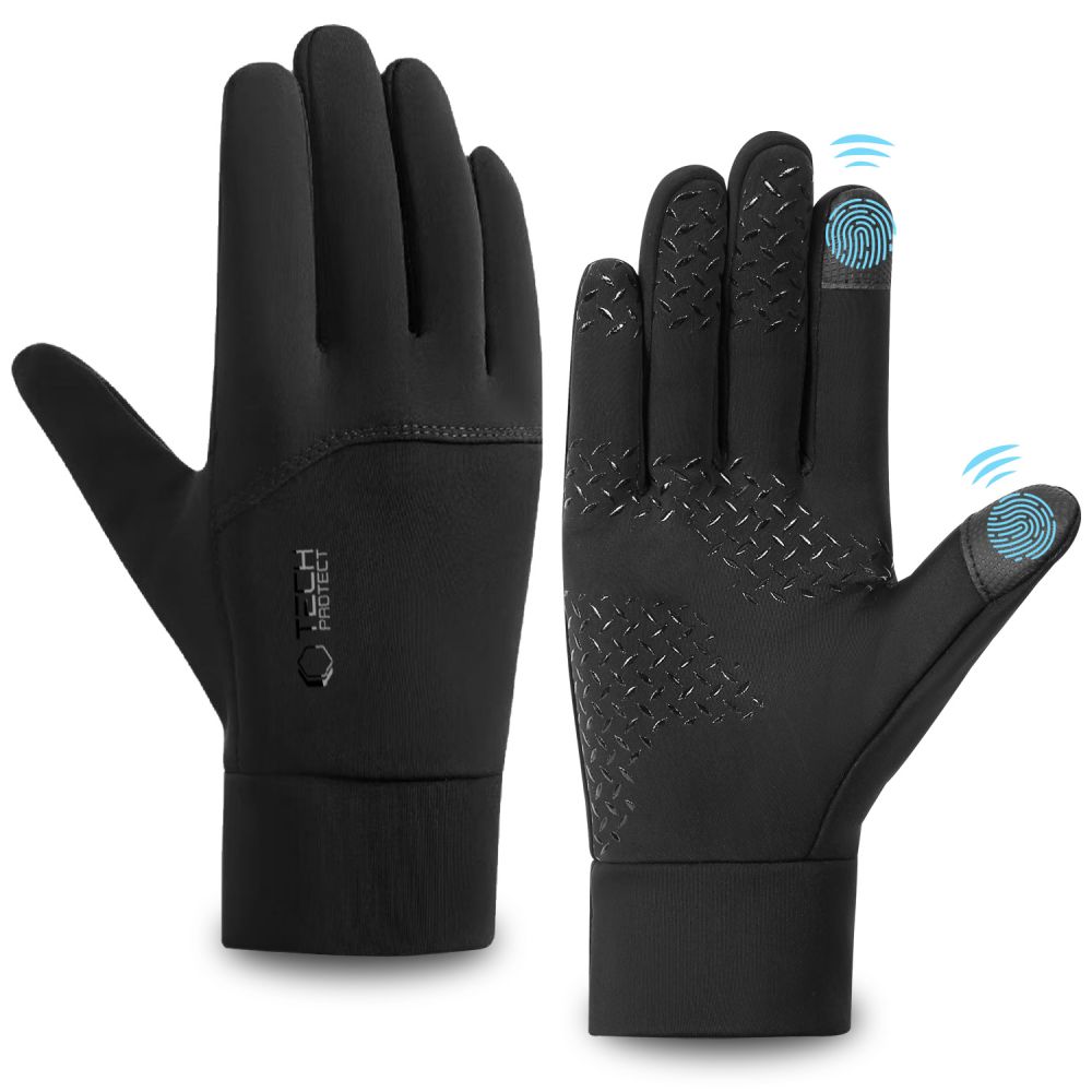 Pirštinės Tech-Protect WG01 Winter, M dydžio, juodos