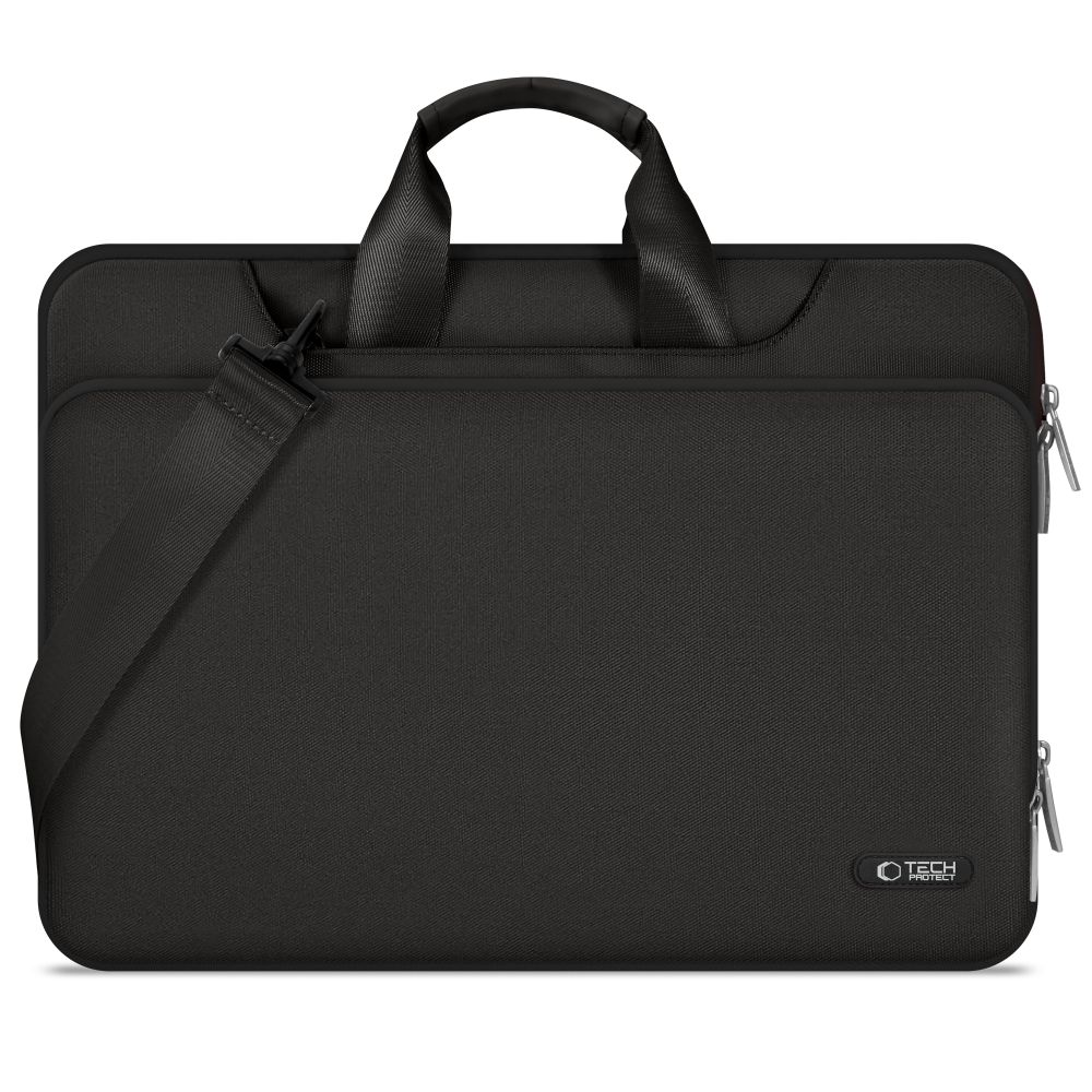 Krepšys nešiojamajam kompiuteriui Tech-Protect PocketBag 15-16, juodas