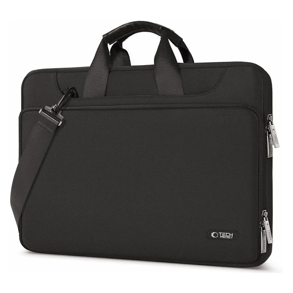 Krepšys nešiojamajam kompiuteriui Tech-Protect PocketBag 15-16, juodas