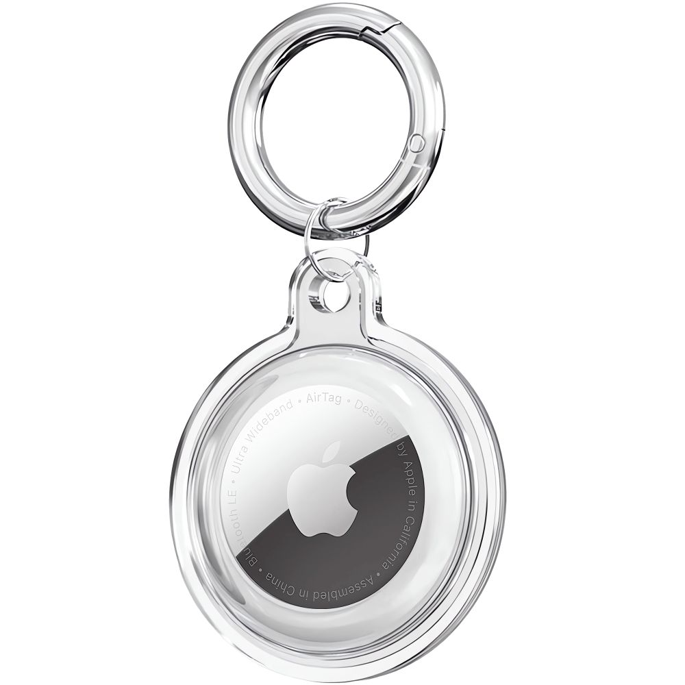 Dėklas Tech-Protect Icon Apple AirTag 1/2, 4 vnt., skaidrus