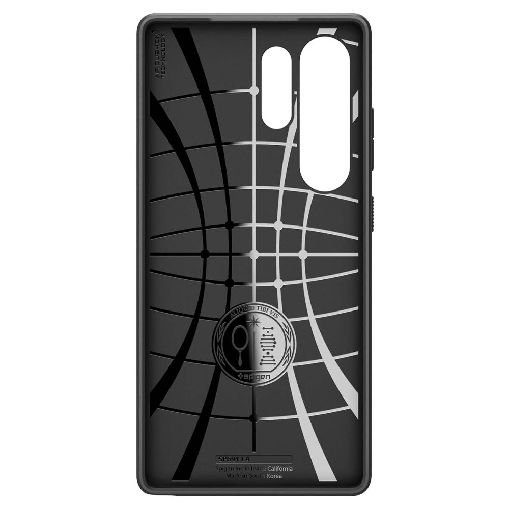 Dėklas Spigen Liquid Air Samsung Galaxy S25 Ultra, matinis juodas