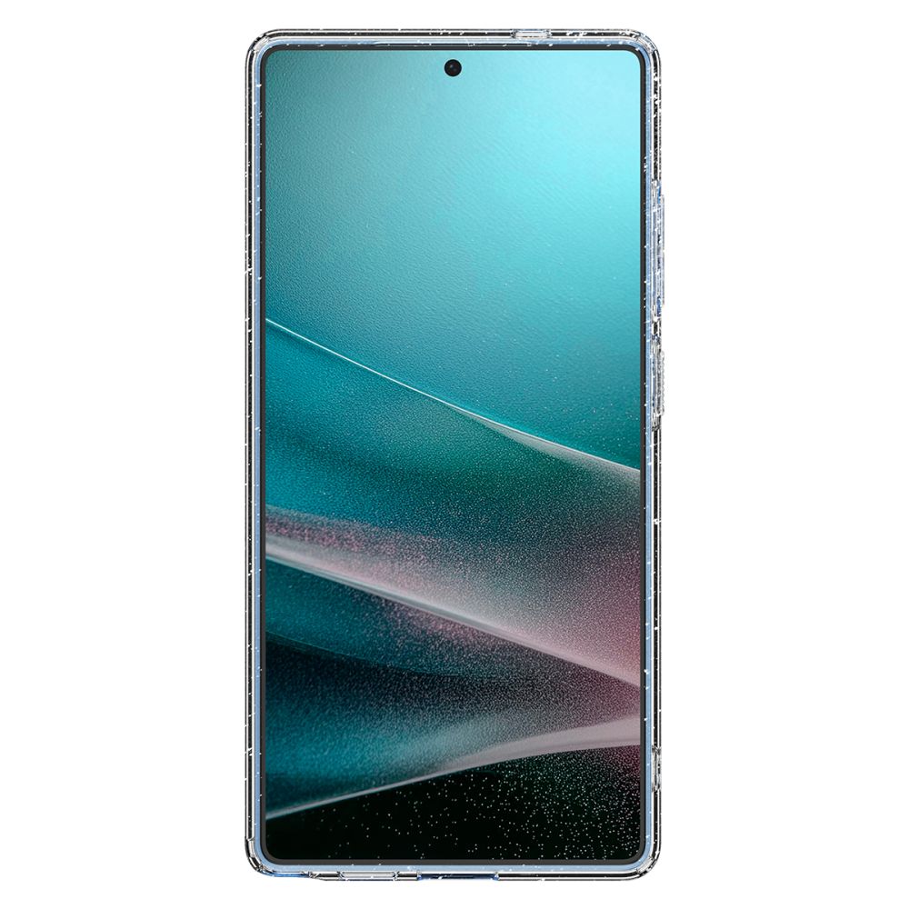 Dėklas Spigen Liquid Crystal Samsung Galaxy S25 Ultra, blizgus skaidrus