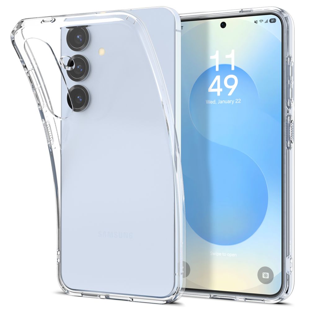 Dėklas Spigen Liquid Crystal Galaxy S25+, skaidrus