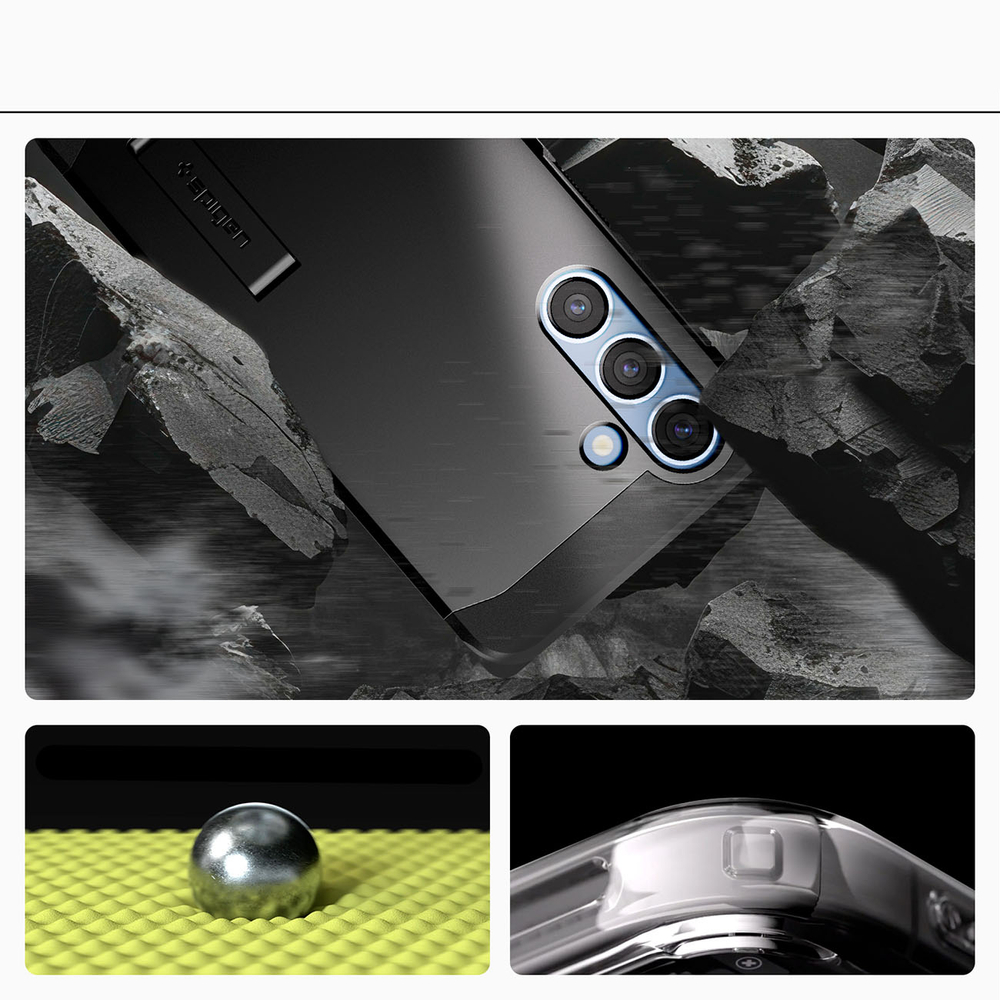 Dėklas Spigen Tough Armor MagSafe Galaxy S25, juodas