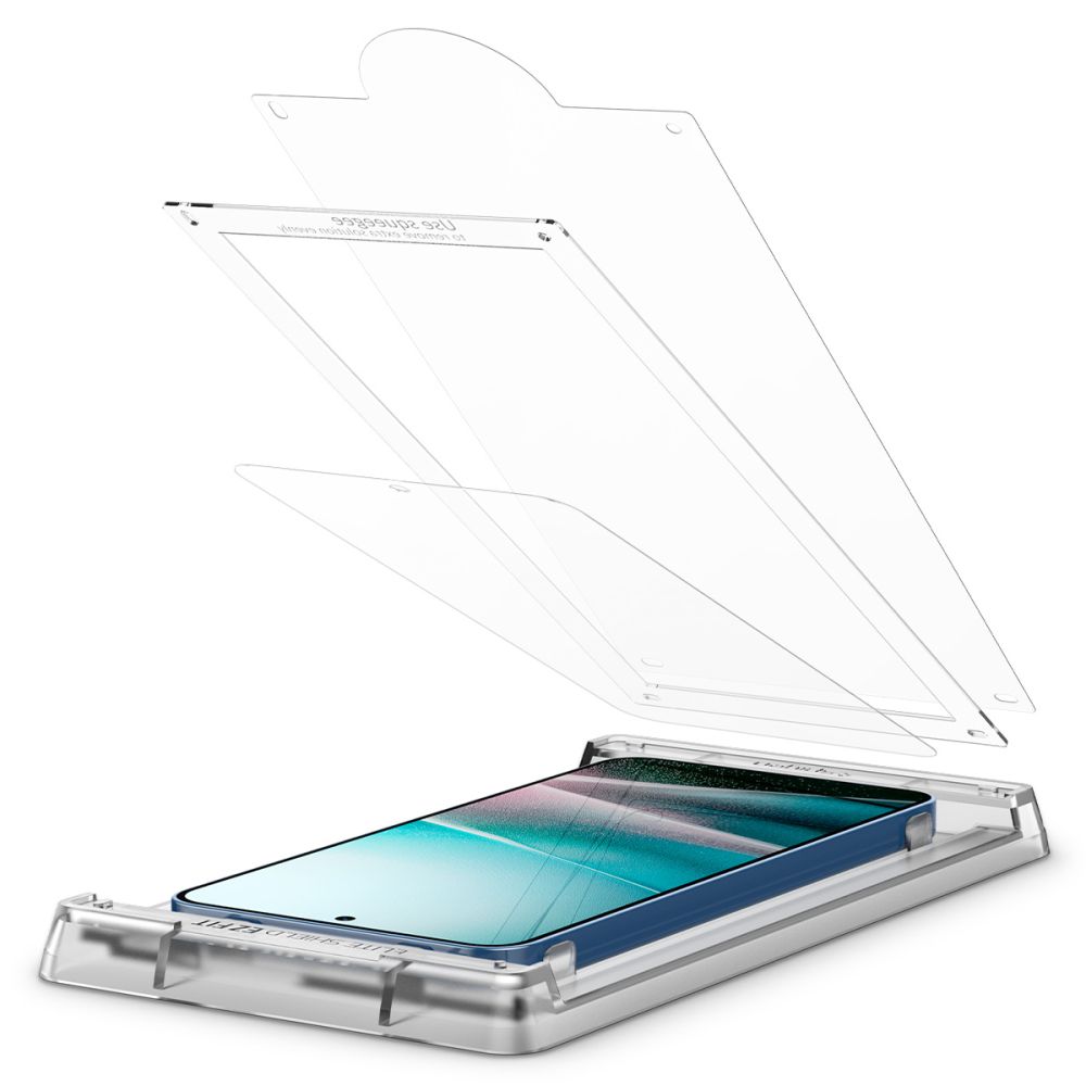 Apsauginė plėvelė Spigen Elite Shield EZ Fit HD Galaxy S25, skaidri