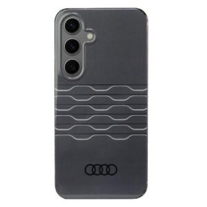 Audi IML geometrinis dėklas Galaxy S24 – juodas