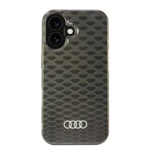 Audi MagSafe dėklas iPhone 16 6,1 – juodas