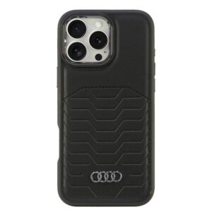 Audi MagSafe dėklas iPhone 16 Pro Max – juodas