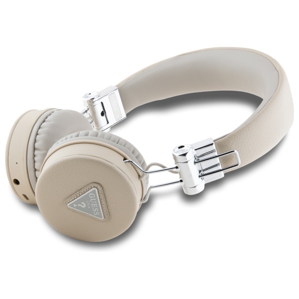 Guess Bluetooth ant ausinių įdedamos ausinės ENC GUBH70PGTSPSE smėlio/smėlio spalvos grūdėtas klasikinis apvalios formos