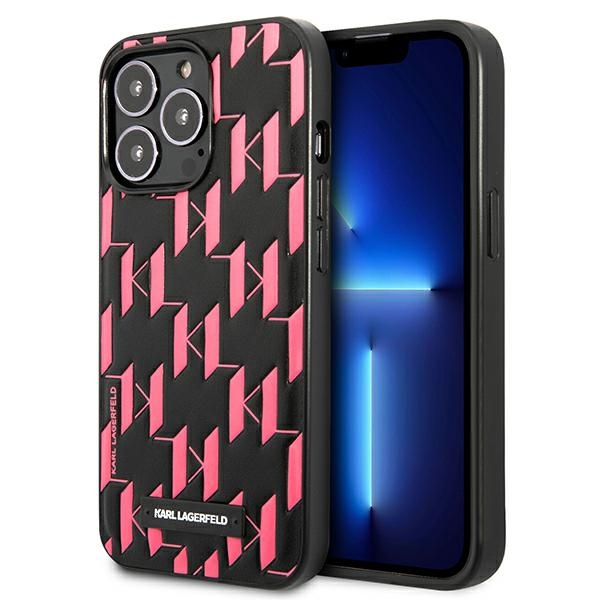 Karl Lagerfeld dėklas iPhone 13 Pro Max – rožinis