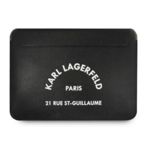 Karl Lagerfeld Sleeve KLCS133RSGSFBK 13" juodas/juodas Saffiano RSG