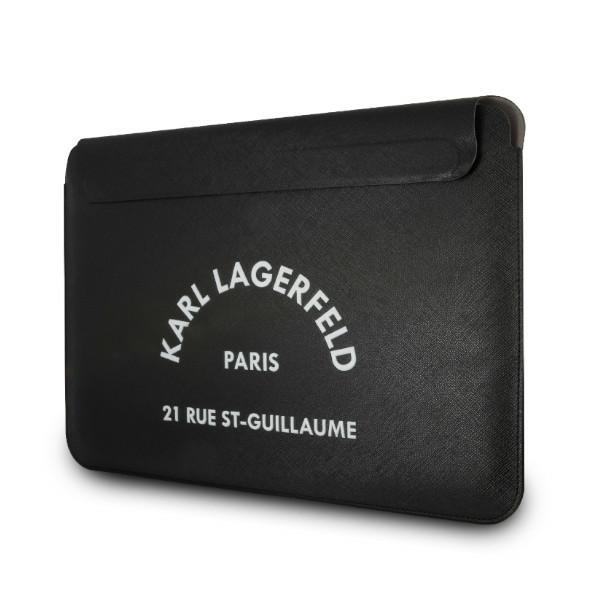 Karl Lagerfeld Sleeve KLCS133RSGSFBK 13" juodas/juodas Saffiano RSG