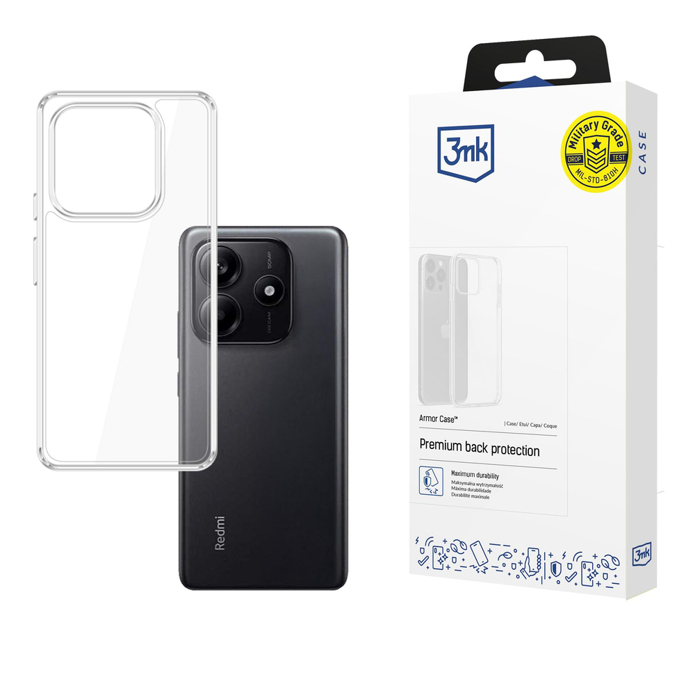 3mk šarvų dėklas, skirtas Xiaomi Redmi Note 14 5G