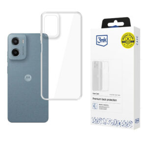 3mk skaidrus dėklas, skirtas Motorola Moto G05 / E15 G4 - skaidrus