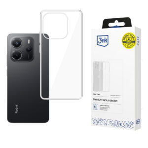 3mk skaidrus dėklas, skirtas Xiaomi Redmi Note 14 4G - skaidrus