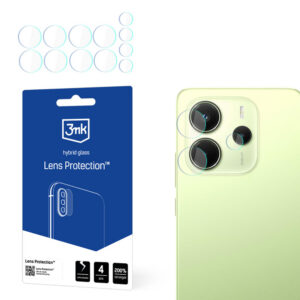 3mk objektyvo apsaugos kameros stiklas, skirtas Xiaomi Redmi Note 14 4G