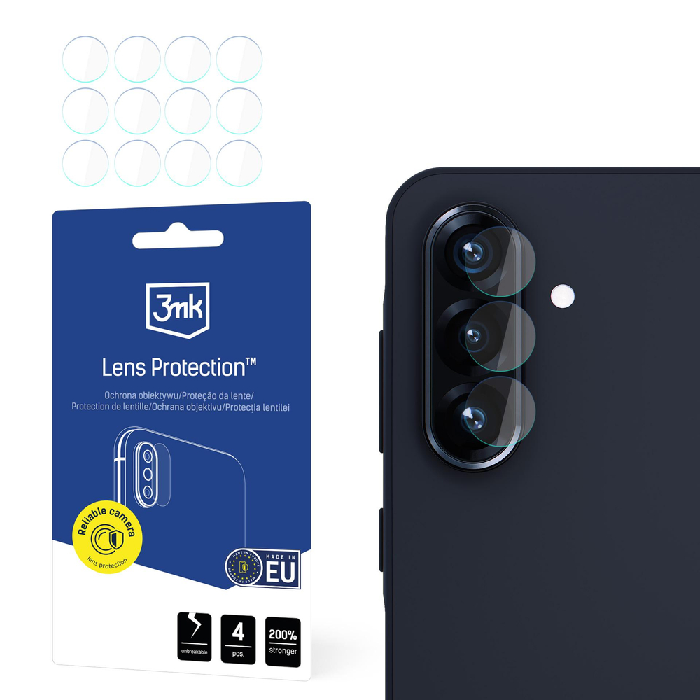 3mk objektyvo apsauga hibridinio fotoaparato objektyvo stiklas, skirtas Samsung Galaxy A56 5G