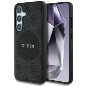 Guess MagSafe dėklas Galaxy S25+ – juodas