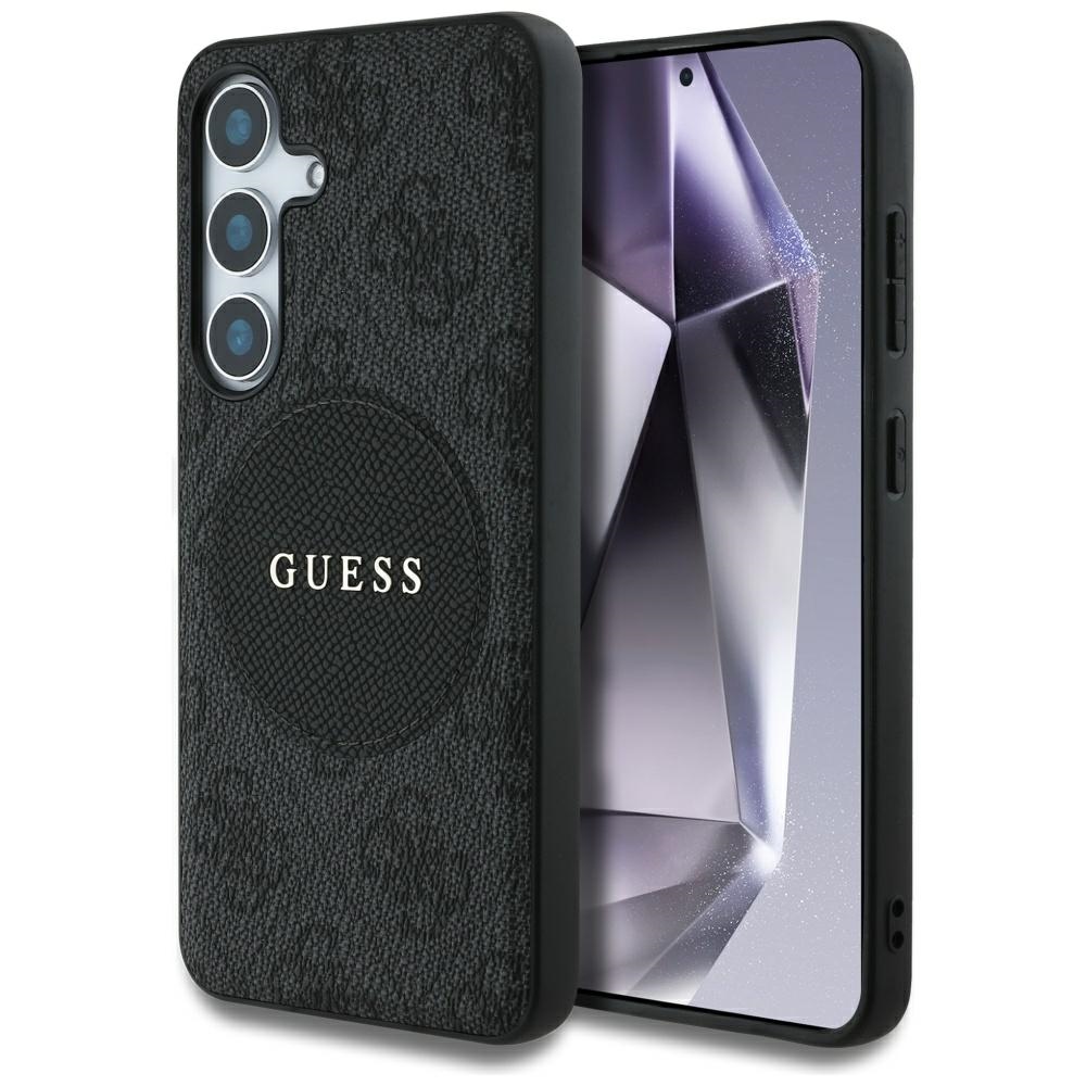Guess MagSafe dėklas Galaxy S25+ – juodas