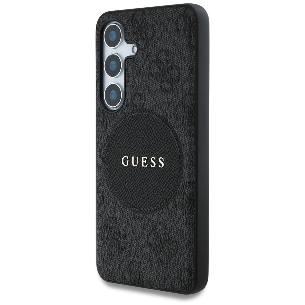 Guess MagSafe dėklas Galaxy S25+ – juodas
