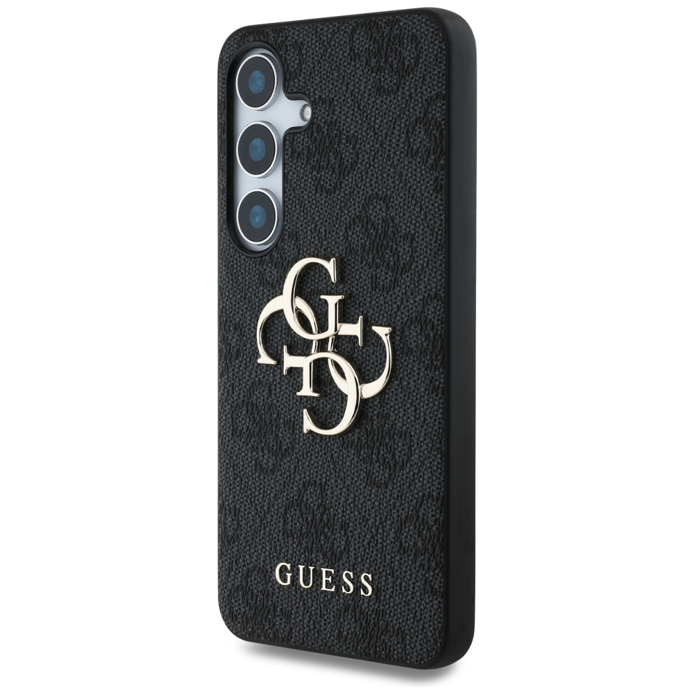 Guess Big 4G dėklas Samsung Galaxy S25 – juodas