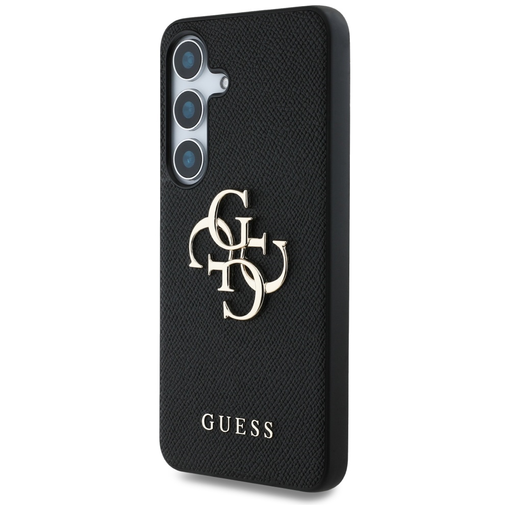 Guess 4G dėklas Samsung Galaxy S25 – juodas