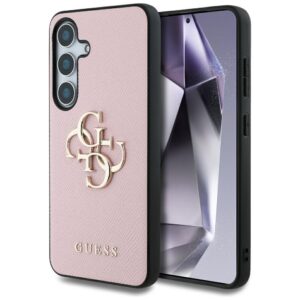 Guess 4G dėklas Samsung Galaxy S25+ – rožinis