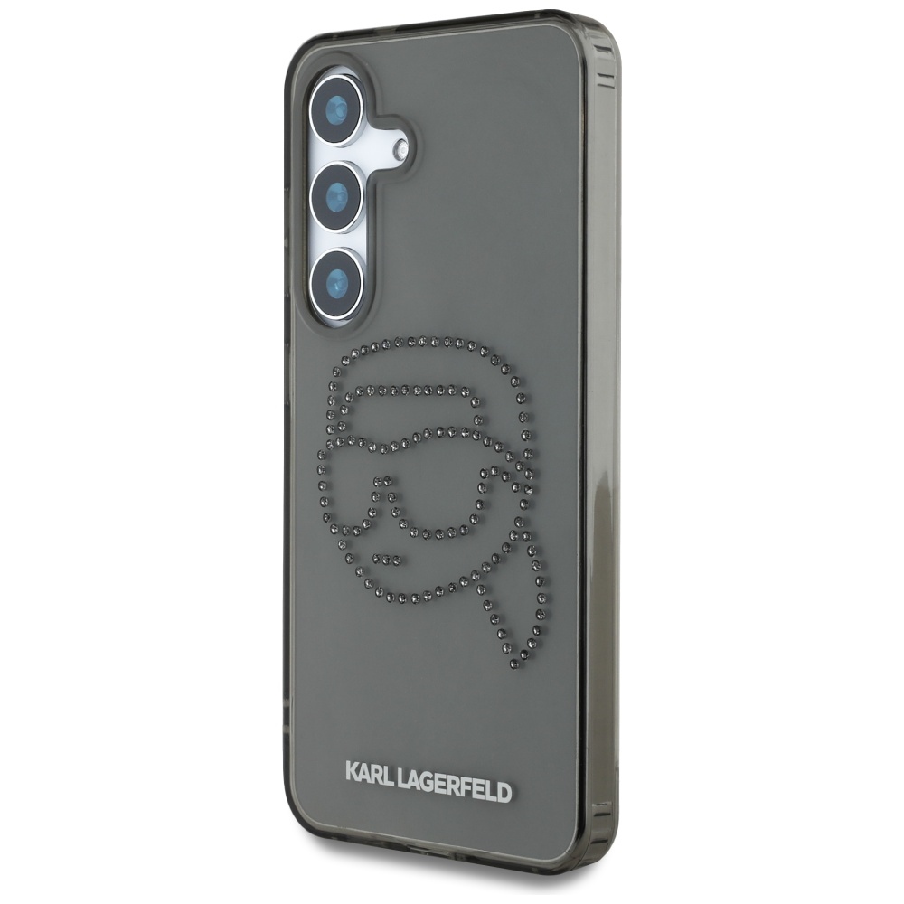 Karl Lagerfeld dėklas Samsung Galaxy S25 – juodas