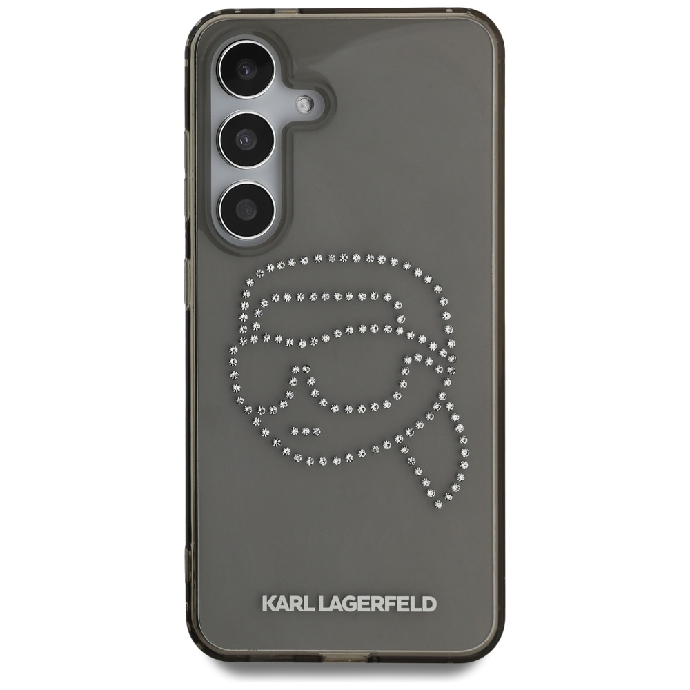 Karl Lagerfeld dėklas Samsung Galaxy S25 – juodas