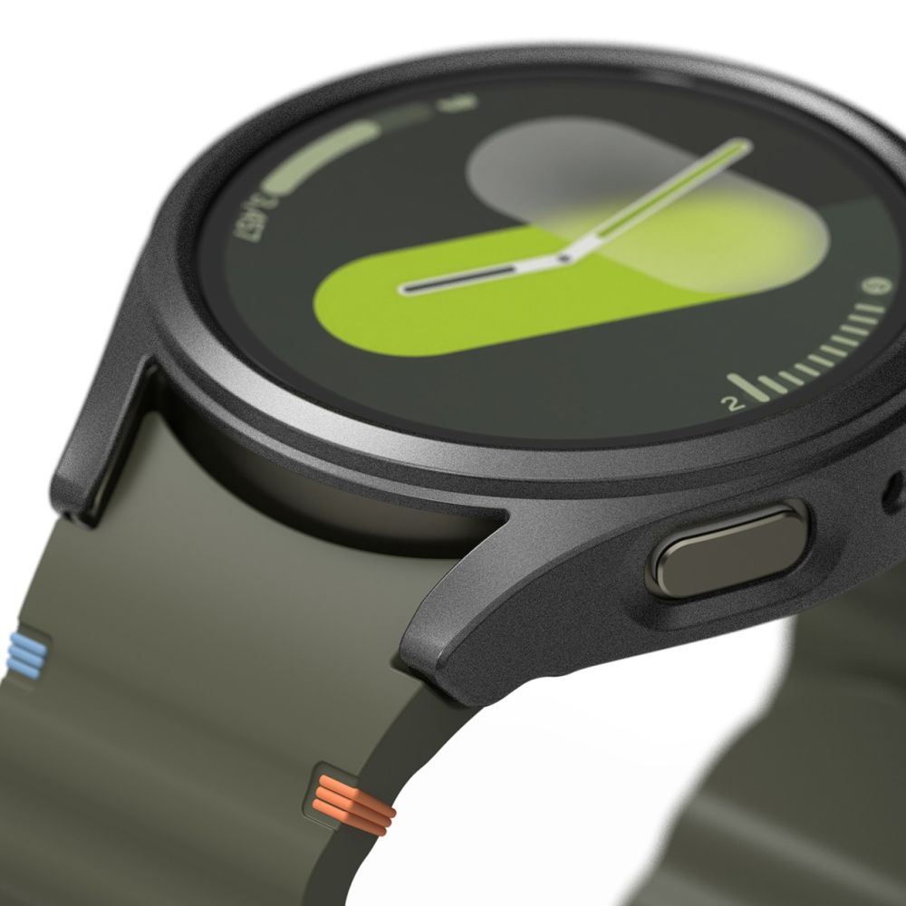 Dėklas ir apsauginis stiklas Ringke Slim, Galaxy Watch 7 (44 mm), juodas