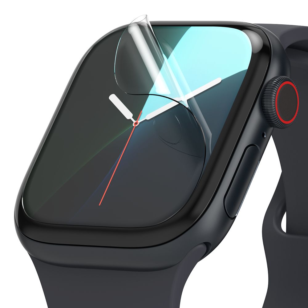 Apsauginė plėvelė Ringke Dual Easy Apple Watch 10 / 11 (46 mm), 3 vnt., skaidri