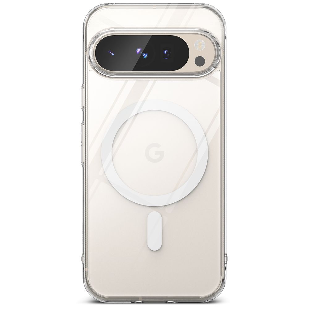 Dėklas Ringke Fusion Magnetic MagSafe Google Pixel 9 / 9 Pro, skaidrus