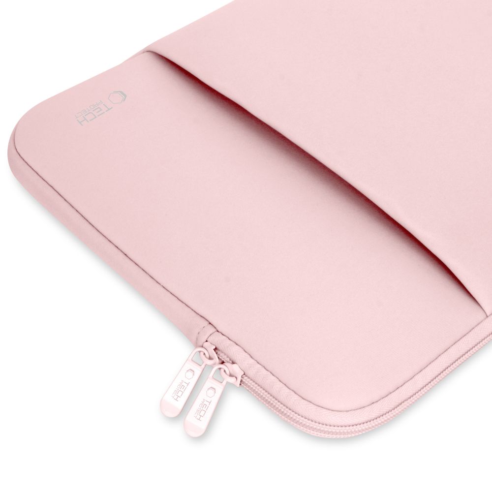 Dėklas nešiojamajam kompiuteriui Tech-Protect Neopren 13", dulkėtai rožinis