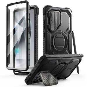 Supcase ArmorBox MagSafe dėklas Galaxy S25 Ultra – juodas