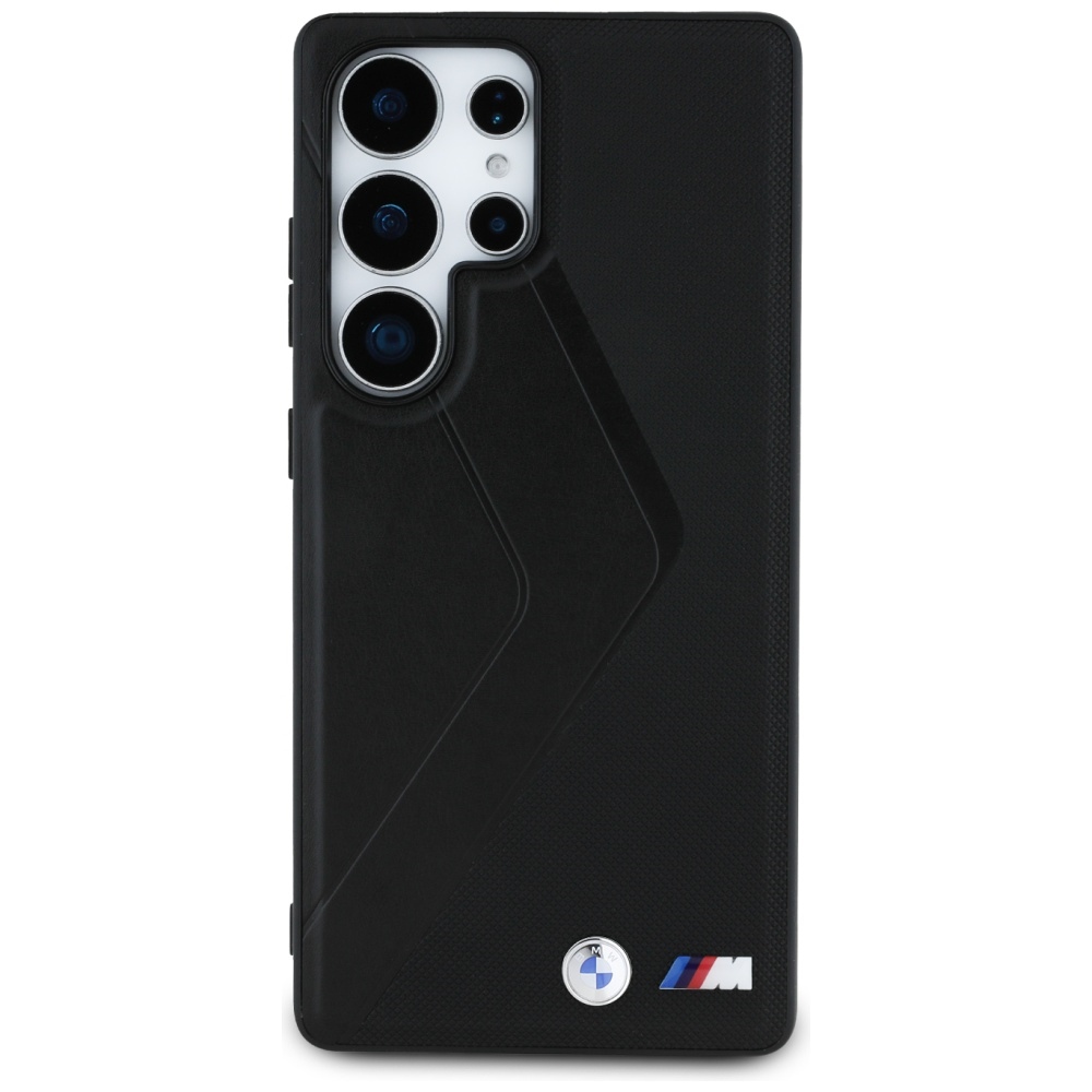 BMW Odinis per didelės juostos MagSafe dėklas, skirtas Samsung Galaxy S25 Ultra - juodas