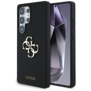 Guess silikoninis dėklas Samsung Galaxy S25 Ultra – juodas