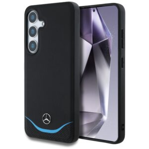 Mercedes-Benz odinis MagSafe dėklas Galaxy S25 – juodas