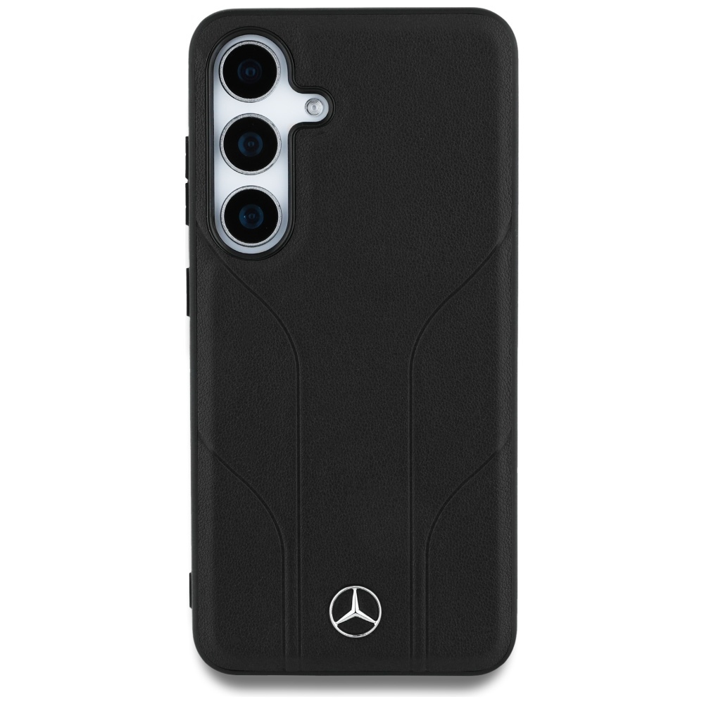 Mercedes odinis MagSafe dėklas Galaxy S25 – juodas