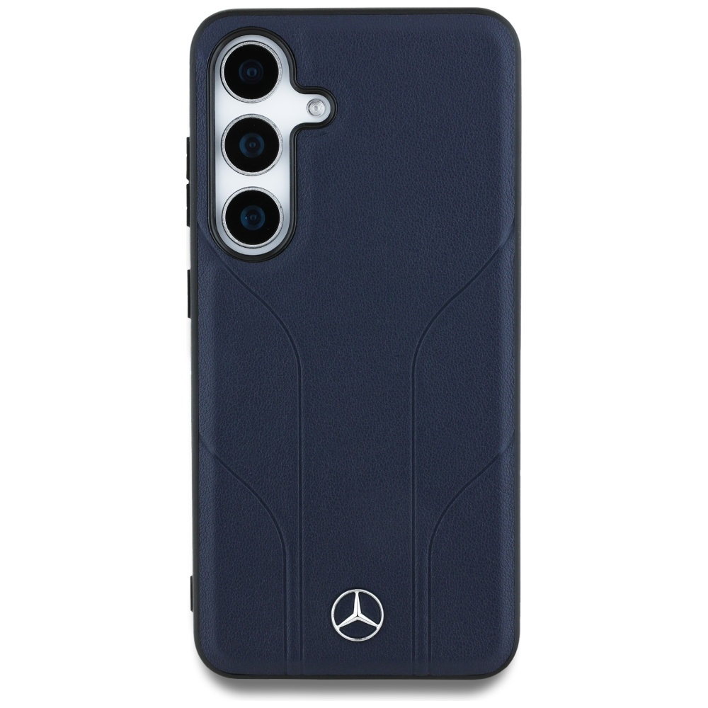 Mercedes odinis MagSafe dėklas Galaxy S25 – mėlynas